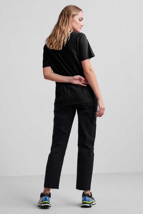 Pieces pcria ss v-neck solid tee noos bc